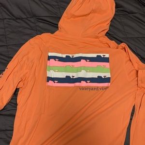 Vineyard Vines Hooded Long Sleeve Shirt